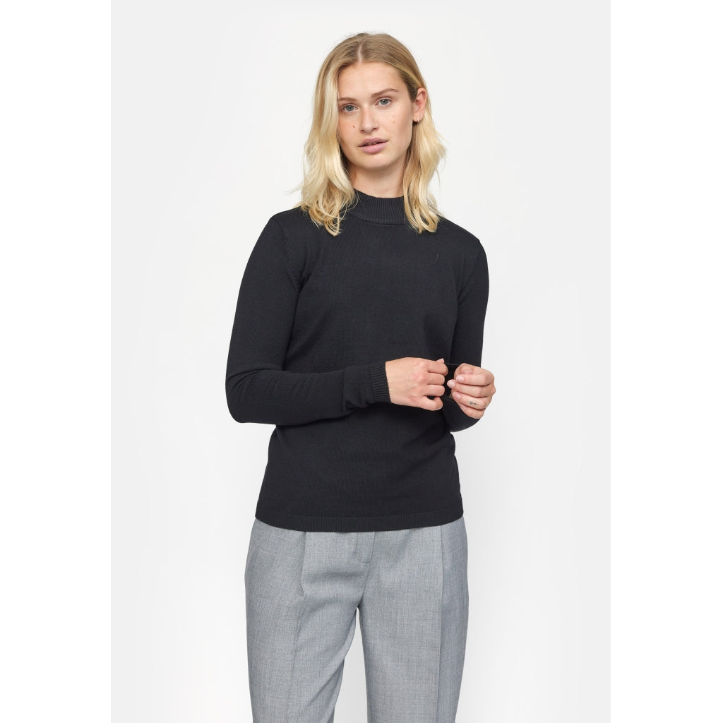 Tröja Marla turtleneck, black