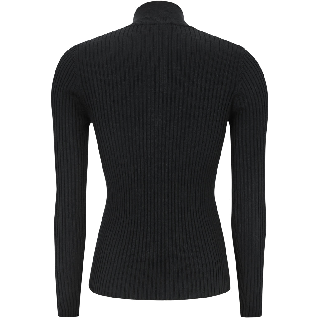 Tröja Noa high neck, black