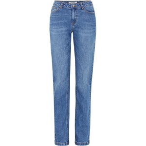 Jeans Willa straight, medium blue denim