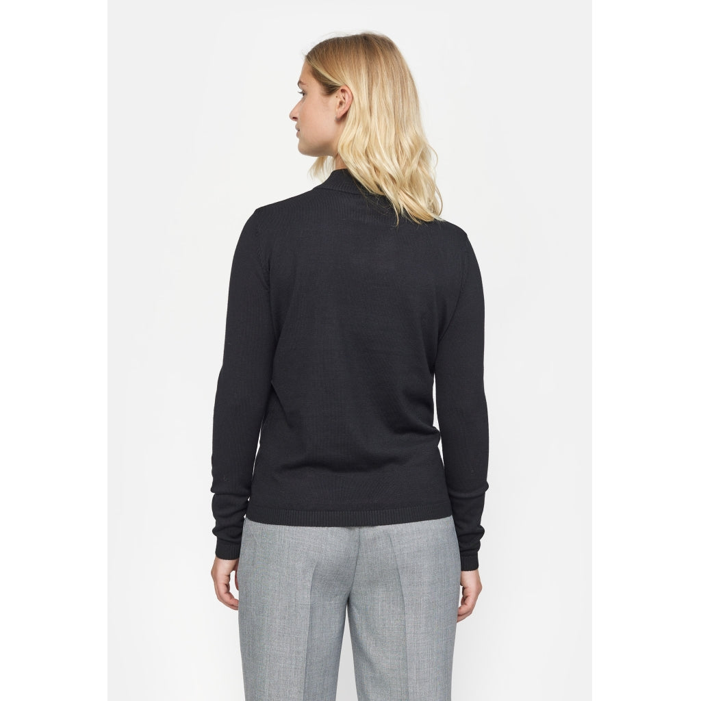 Tröja Marla turtleneck, black