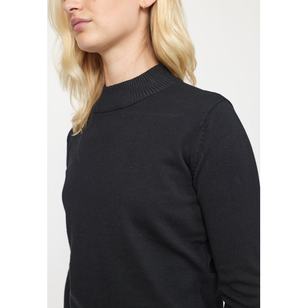 Tröja Marla turtleneck, black