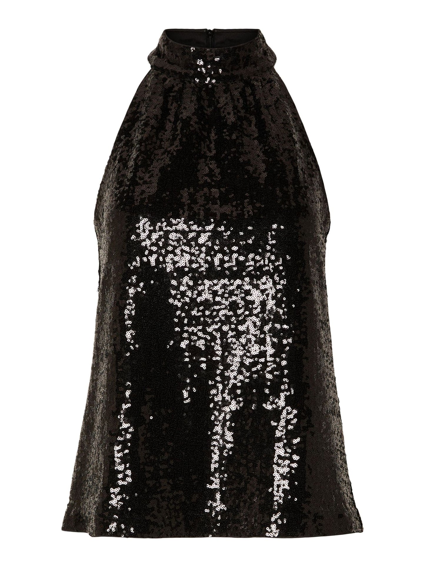 Topp Alaia halterneck, black