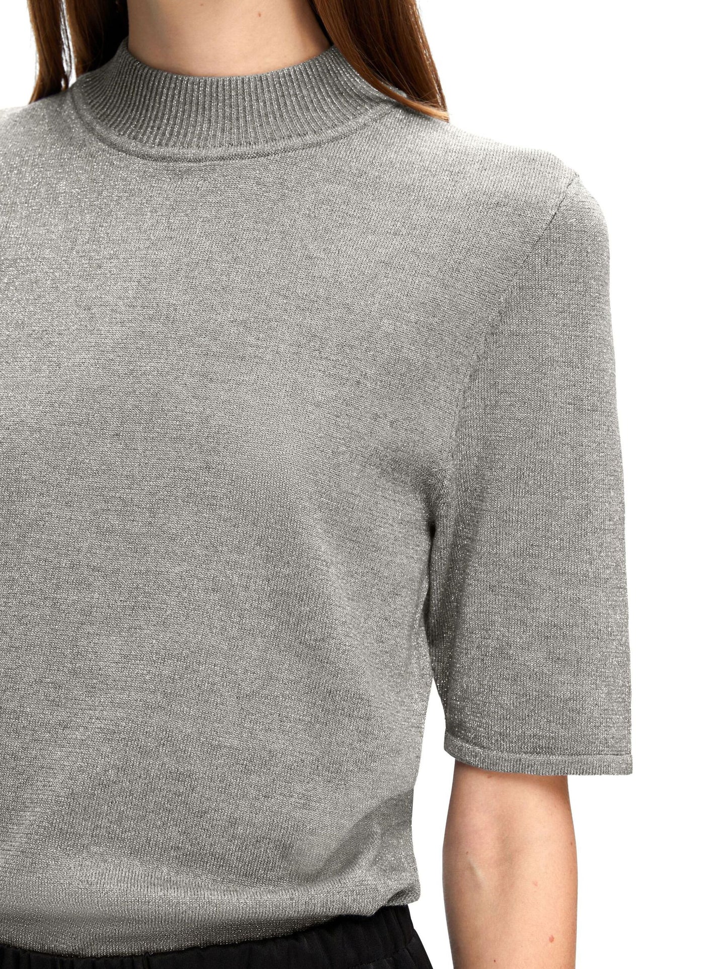 Topp Lura, medium grey melange