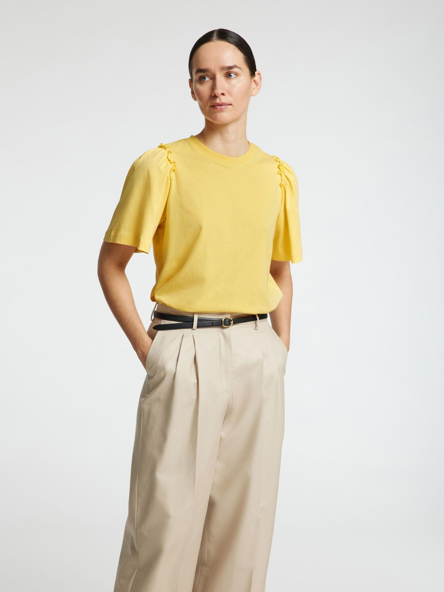 Topp Penelope ruffle