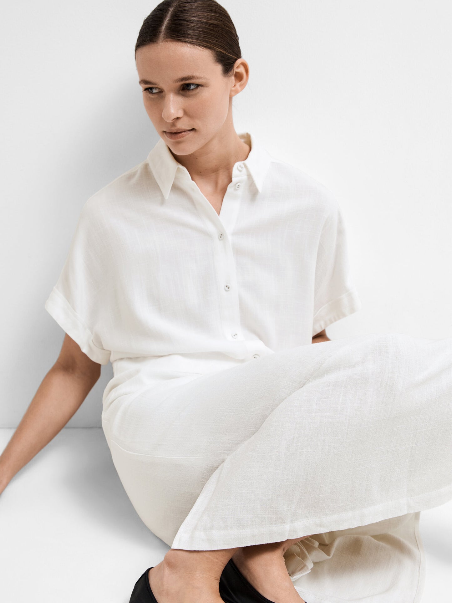 Skjorta Viva ss cropped