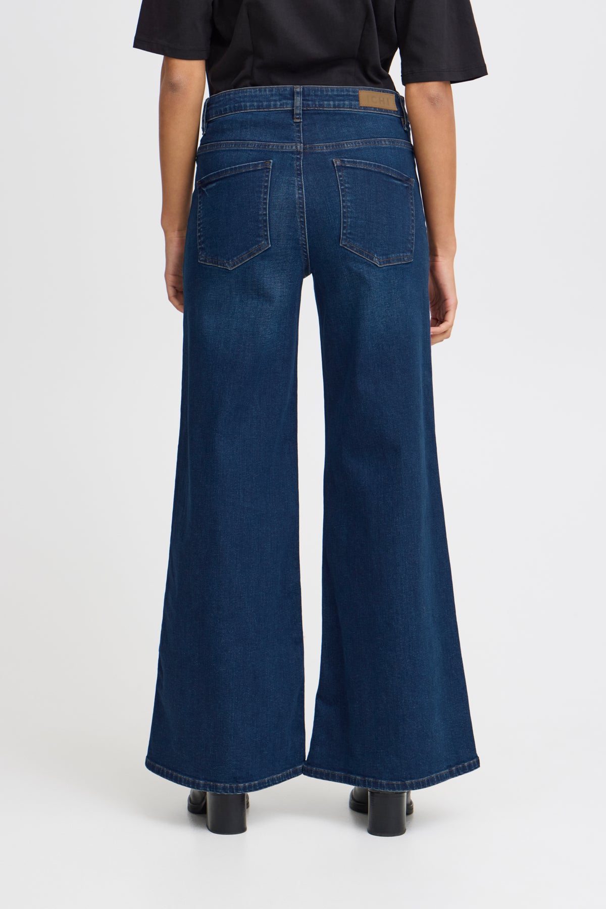 Jeans Twiggy wide, dark blue denim