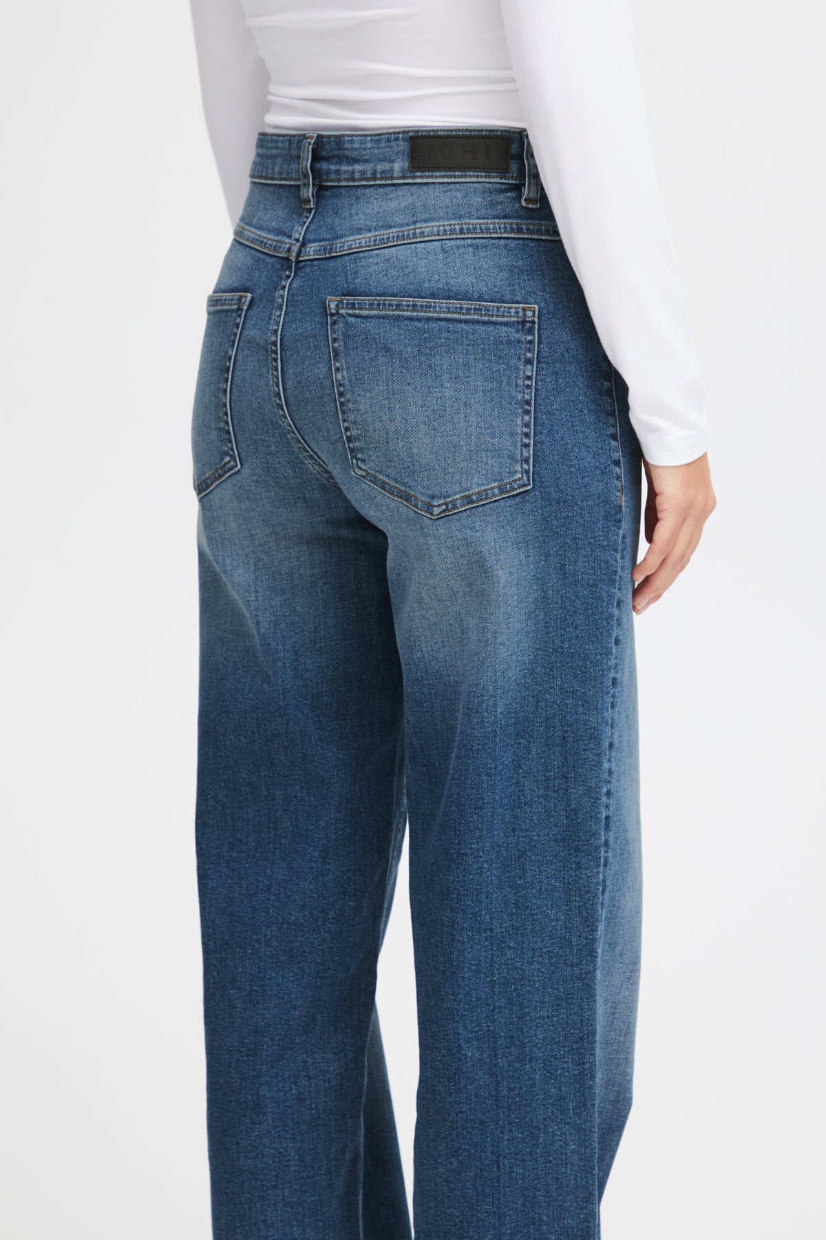 Jeans Twiggy straight long, medium blue