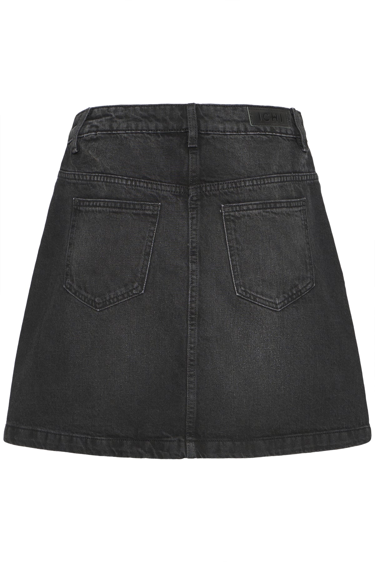 Jeanskjol Aveny, washed black