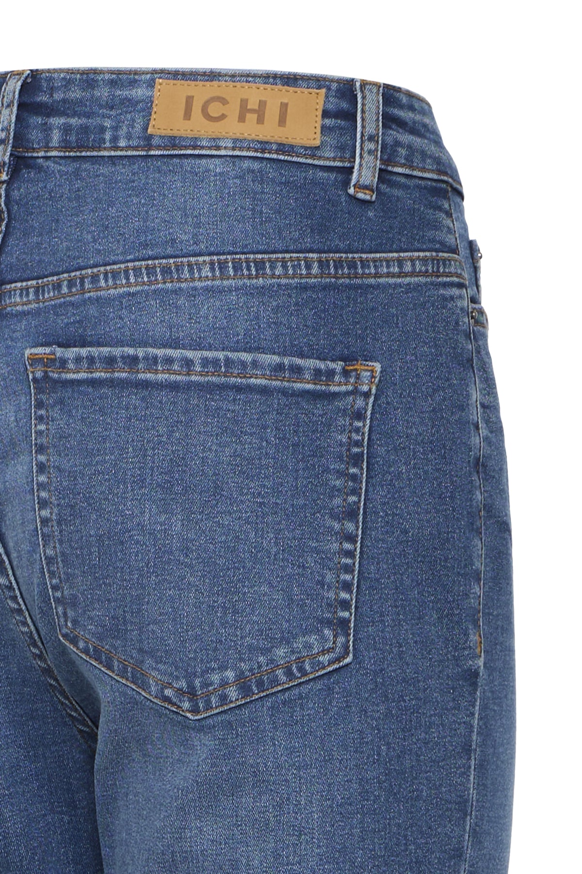 Jeans Twiggy flared HW, medium blue