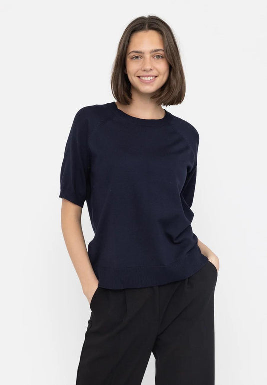 Topp Marla ss o-neck
