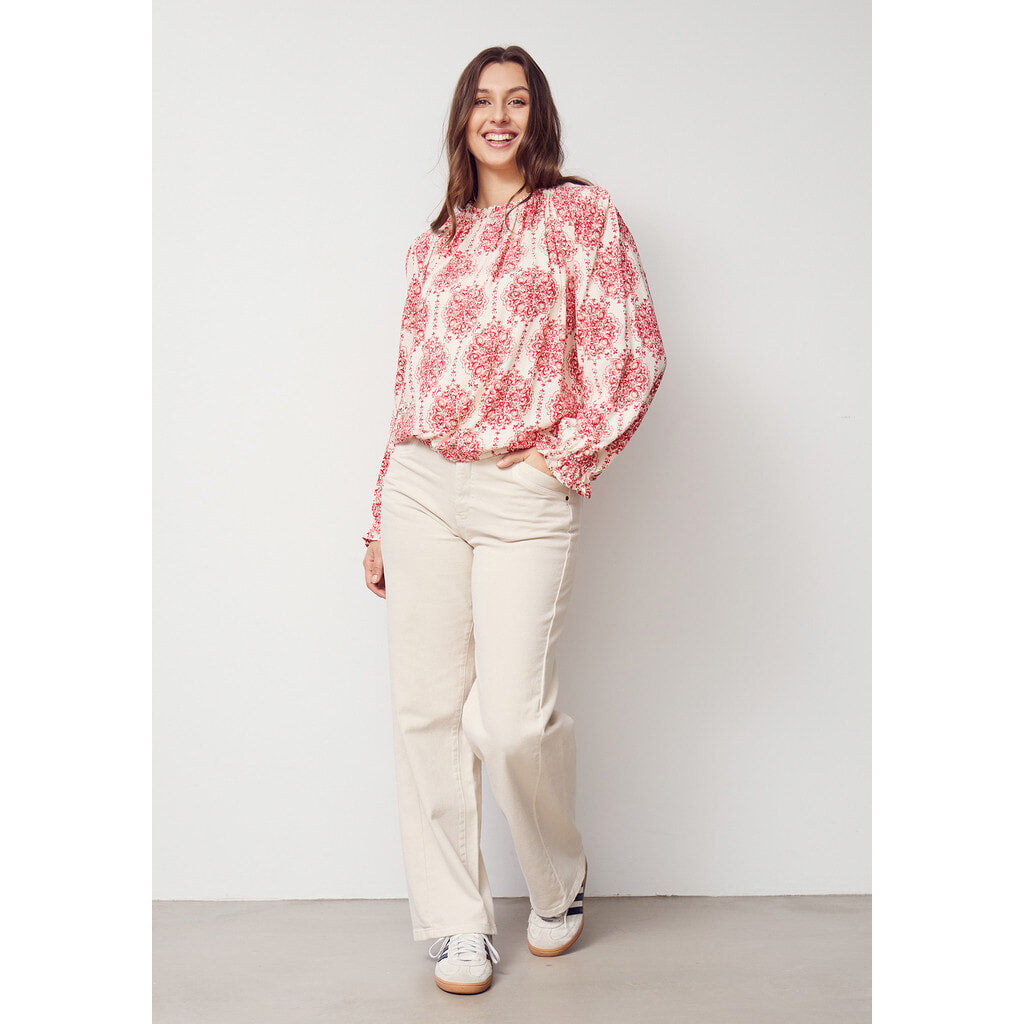 Byxa Como twill wide, desert