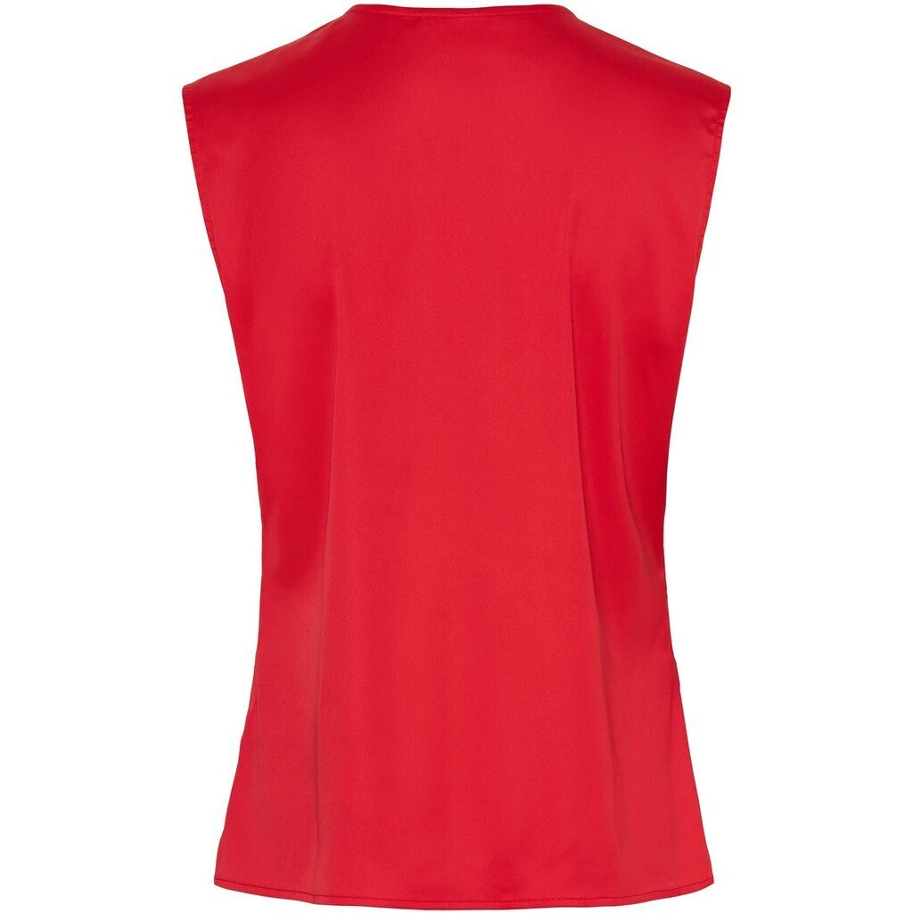 Topp Steff Flounce, raspberry