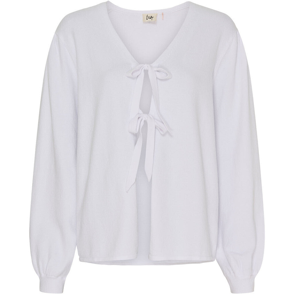 Cardigan Frigga Tie, white