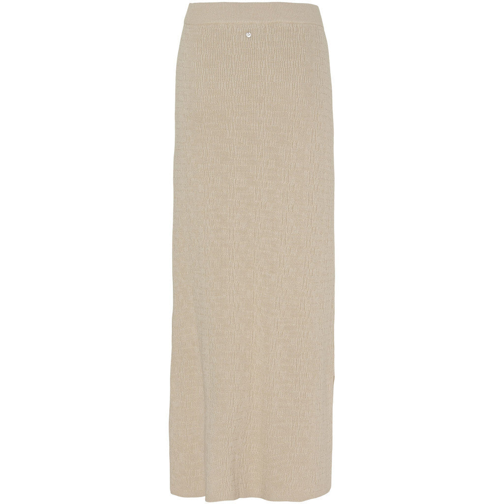 Kjol Dora knit, sand melange
