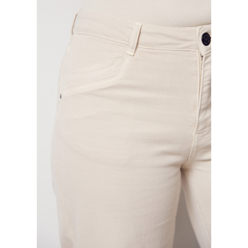 Byxa Como twill wide, desert