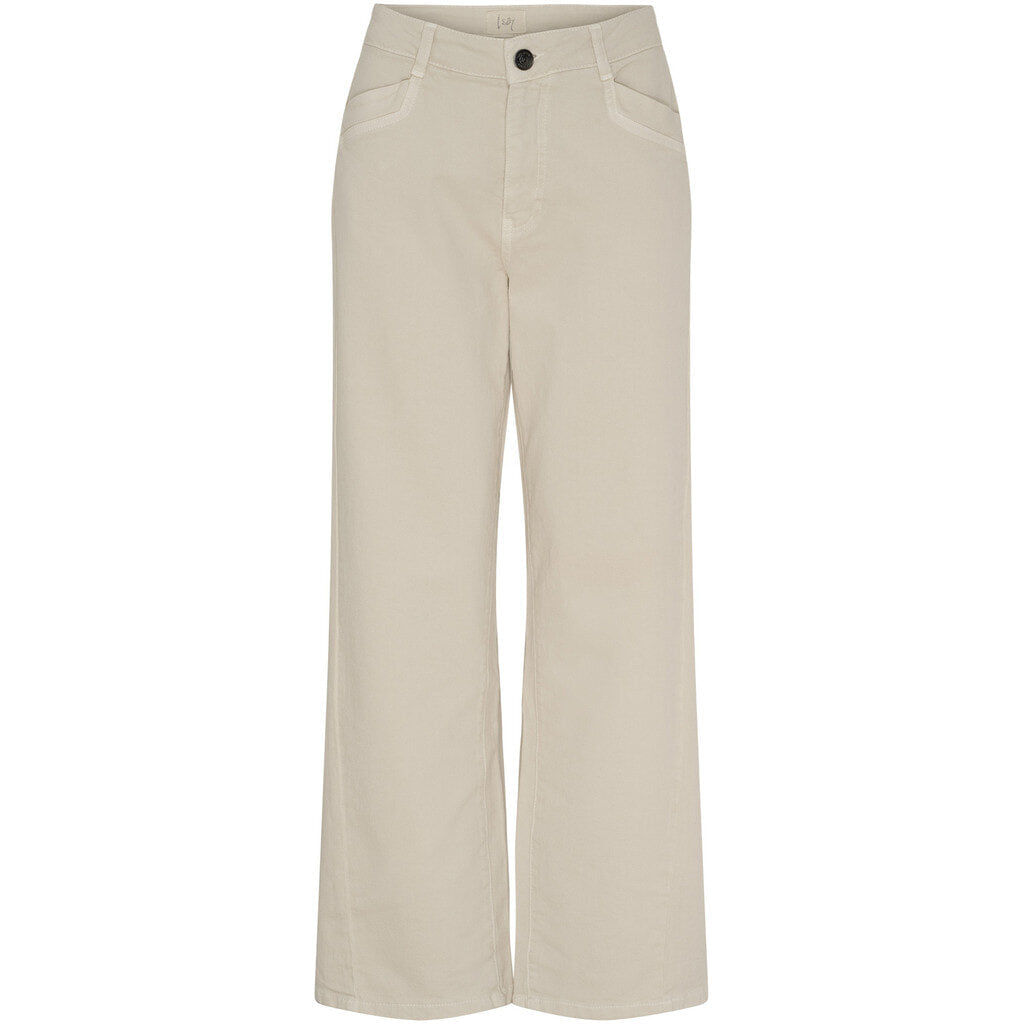 Byxa Como twill wide, desert