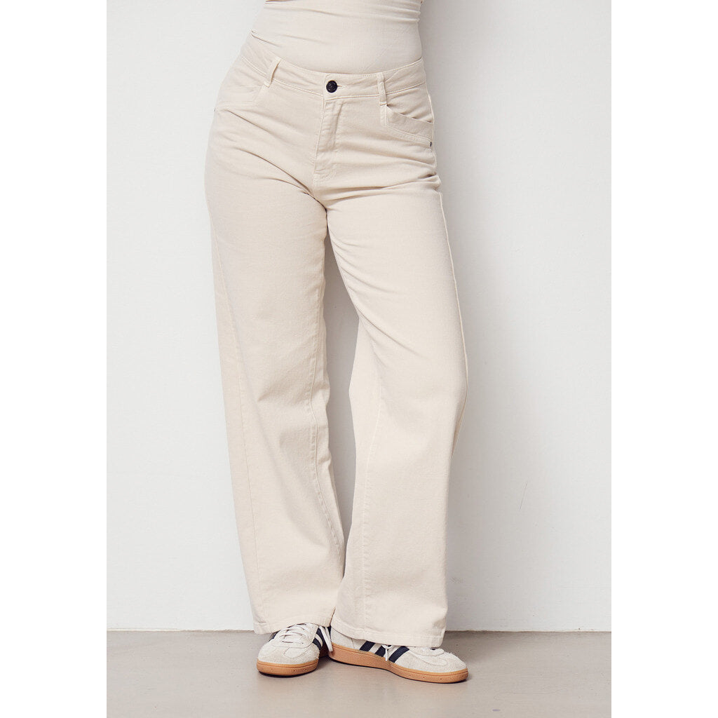 Byxa Como twill wide, desert