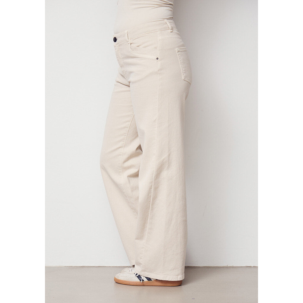 Byxa Como twill wide, desert