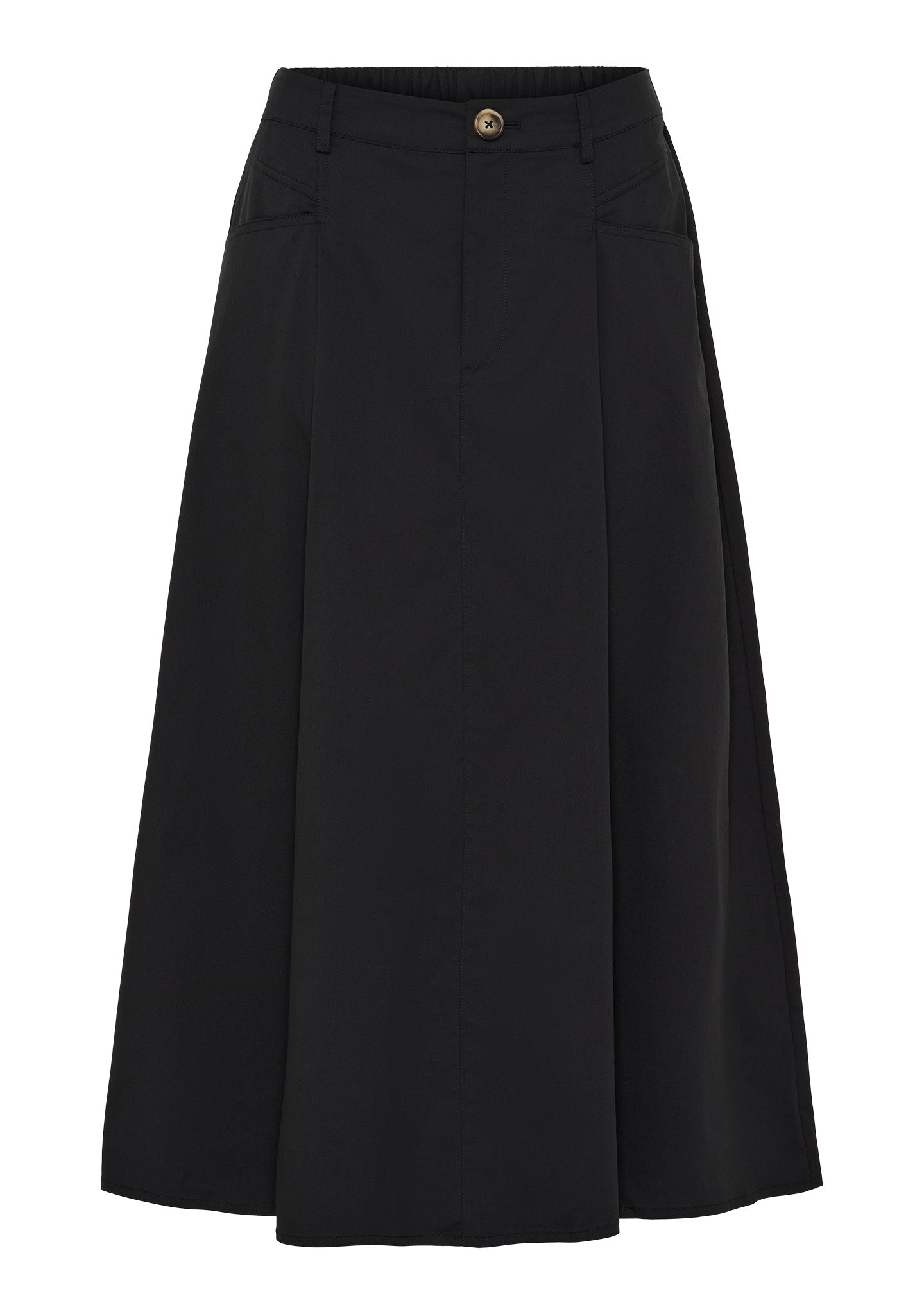Kjol Sigga long, black