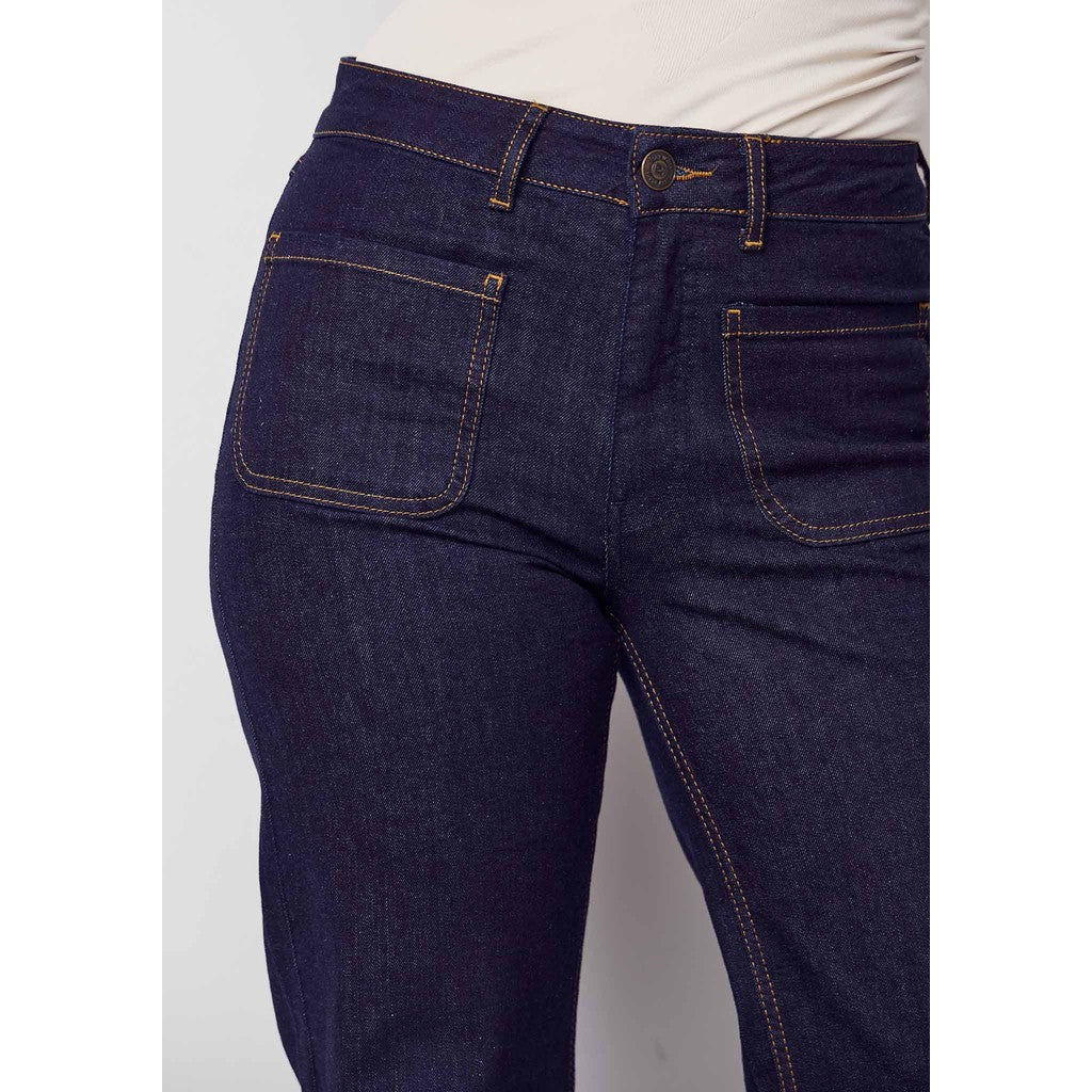 Jeans Bologna New, unwashed denim