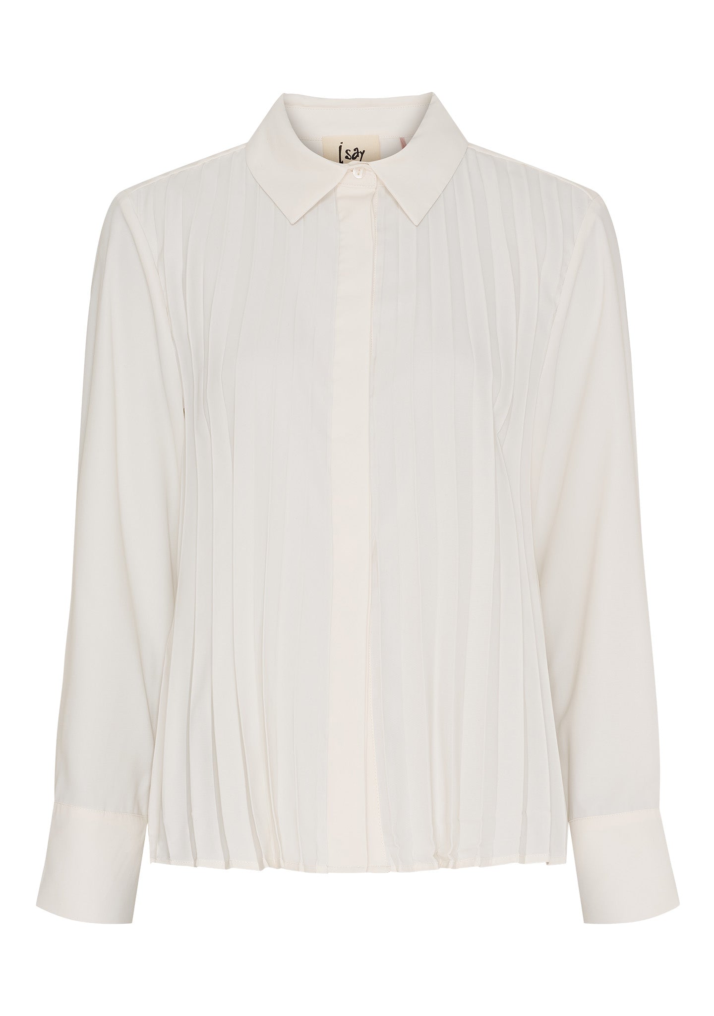 Skjorta Frida pleat, winter white