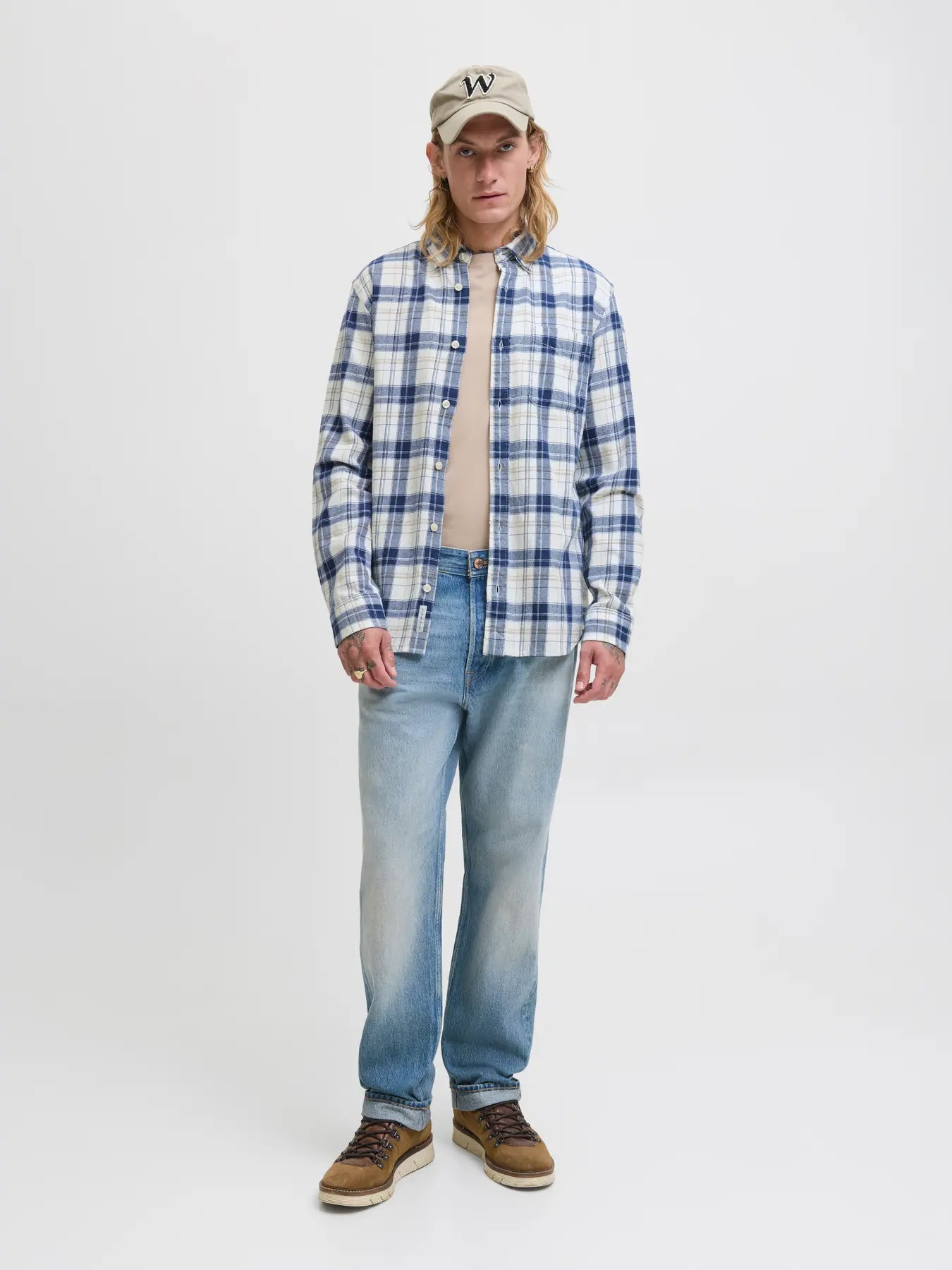 Skjorta Brook check