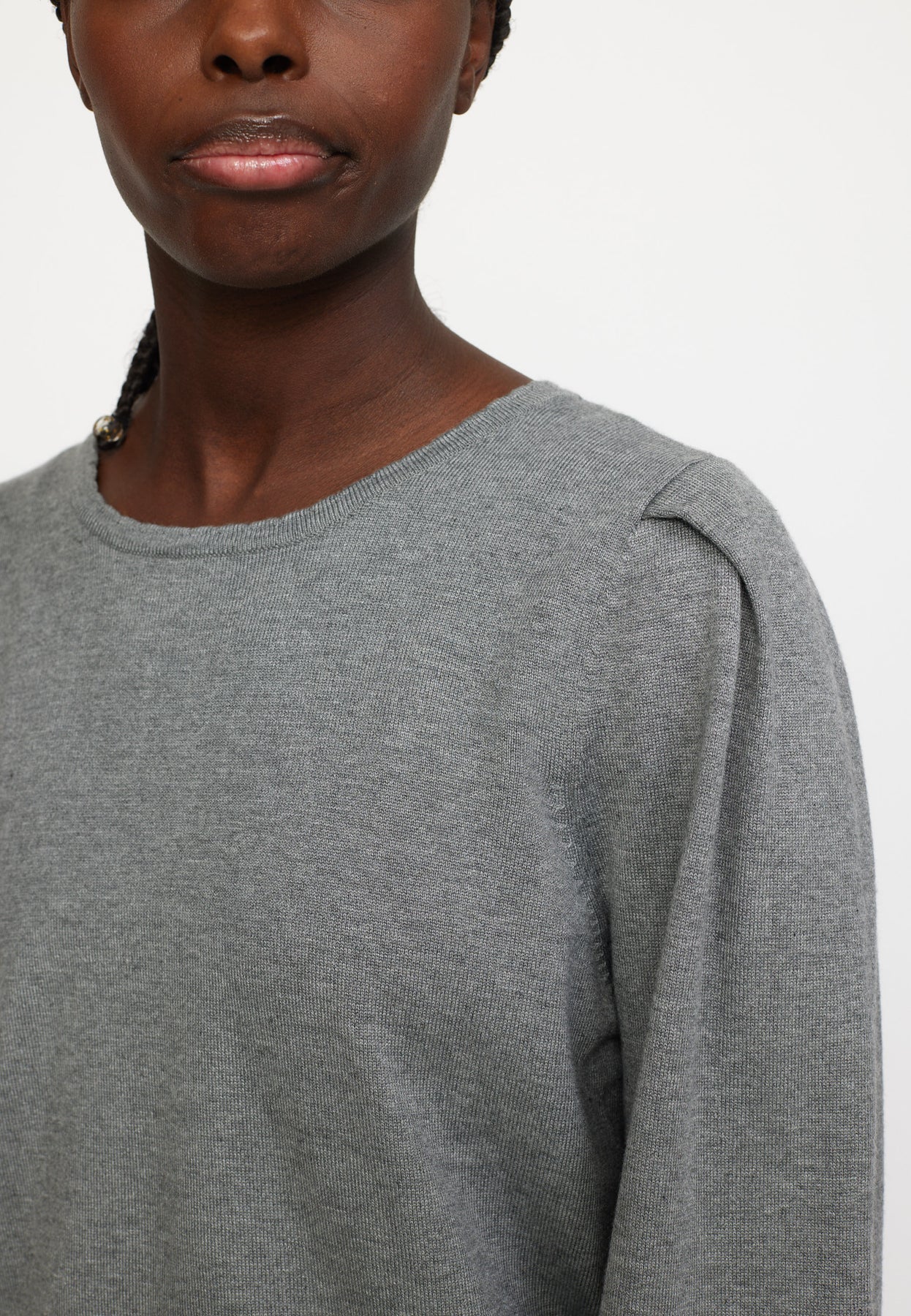 Tröja Analia, medium grey melange