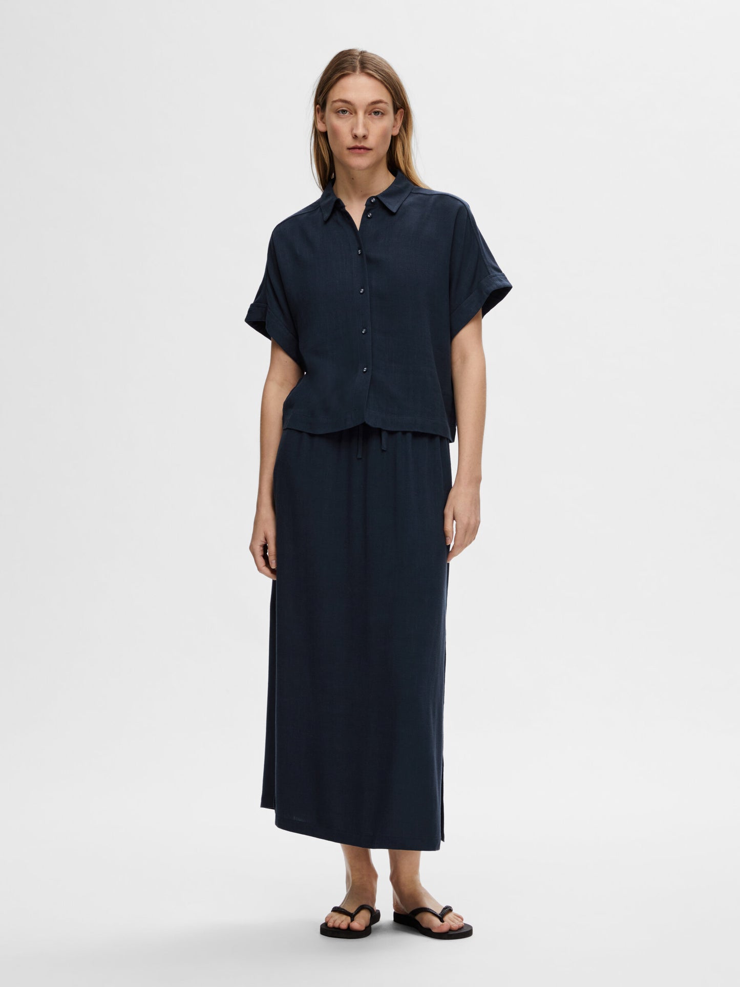 Skjorta Viva ss cropped