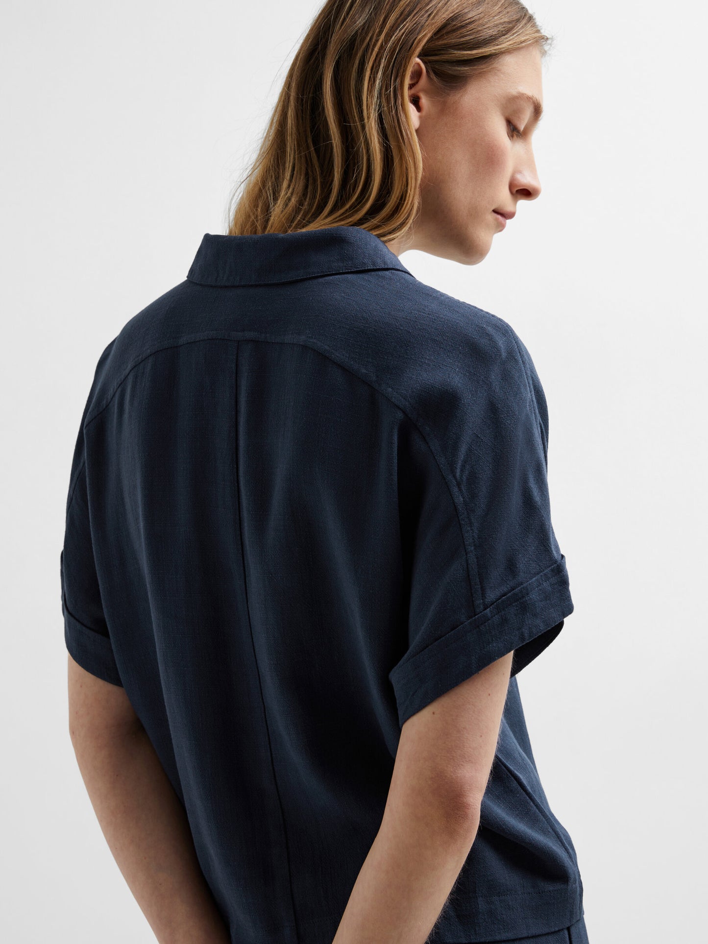 Skjorta Viva ss cropped