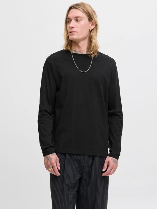 Långärmad t-shirt Organic basic o-neck