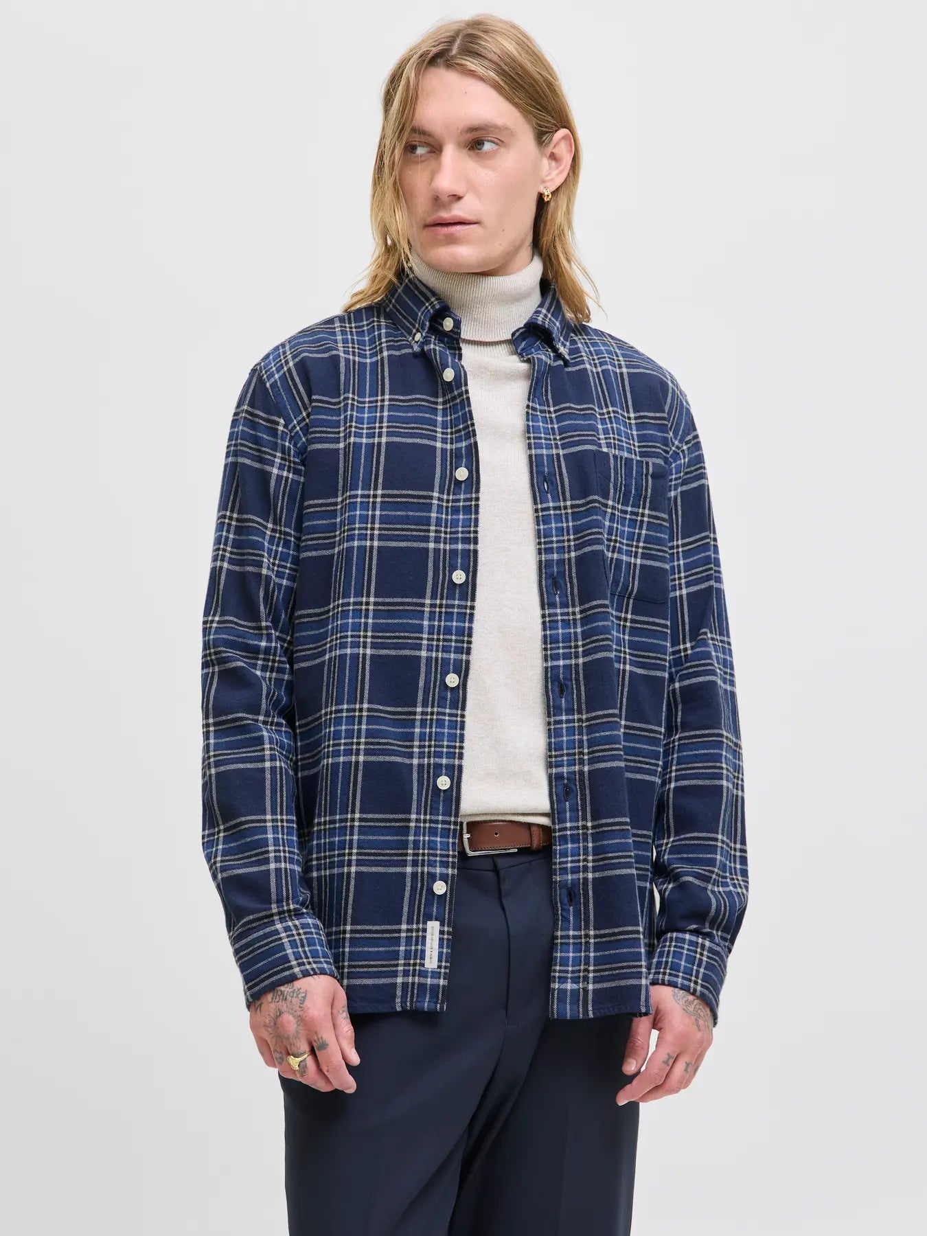 Skjorta Brook check