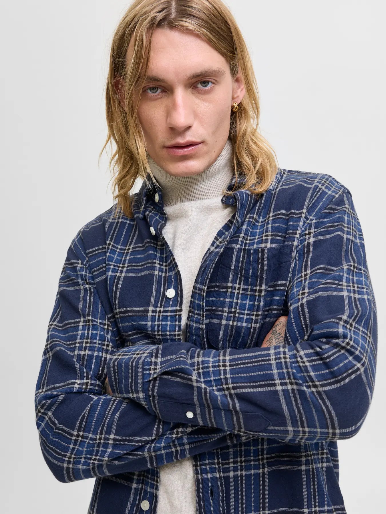 Skjorta Brook check