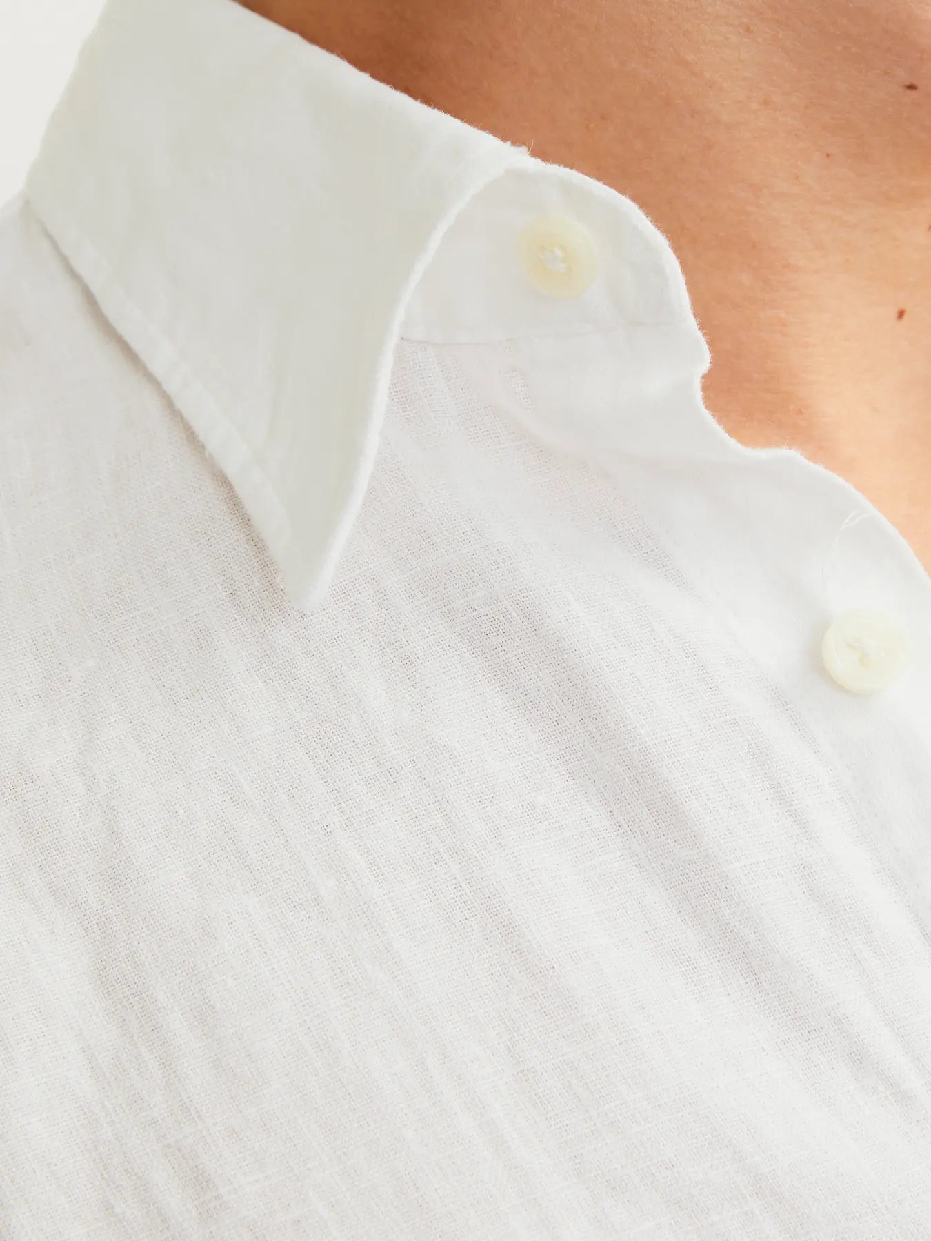 Skjorta Lawrence linen, bright white