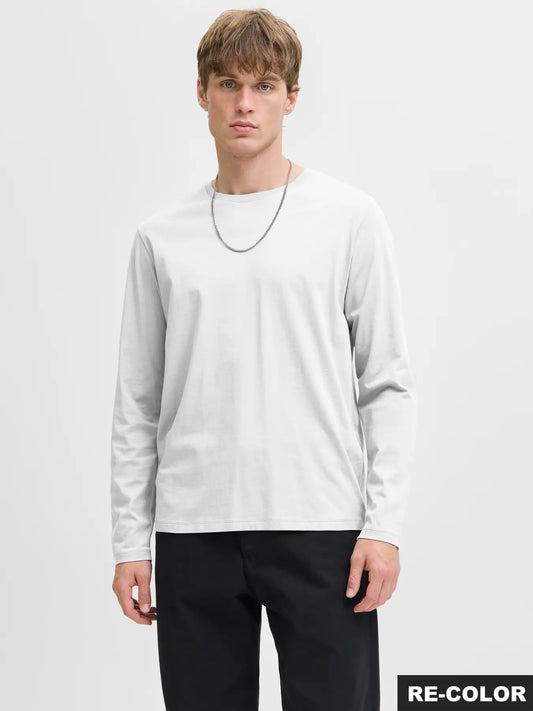 Långärmad t-shirt Organic basic o-neck