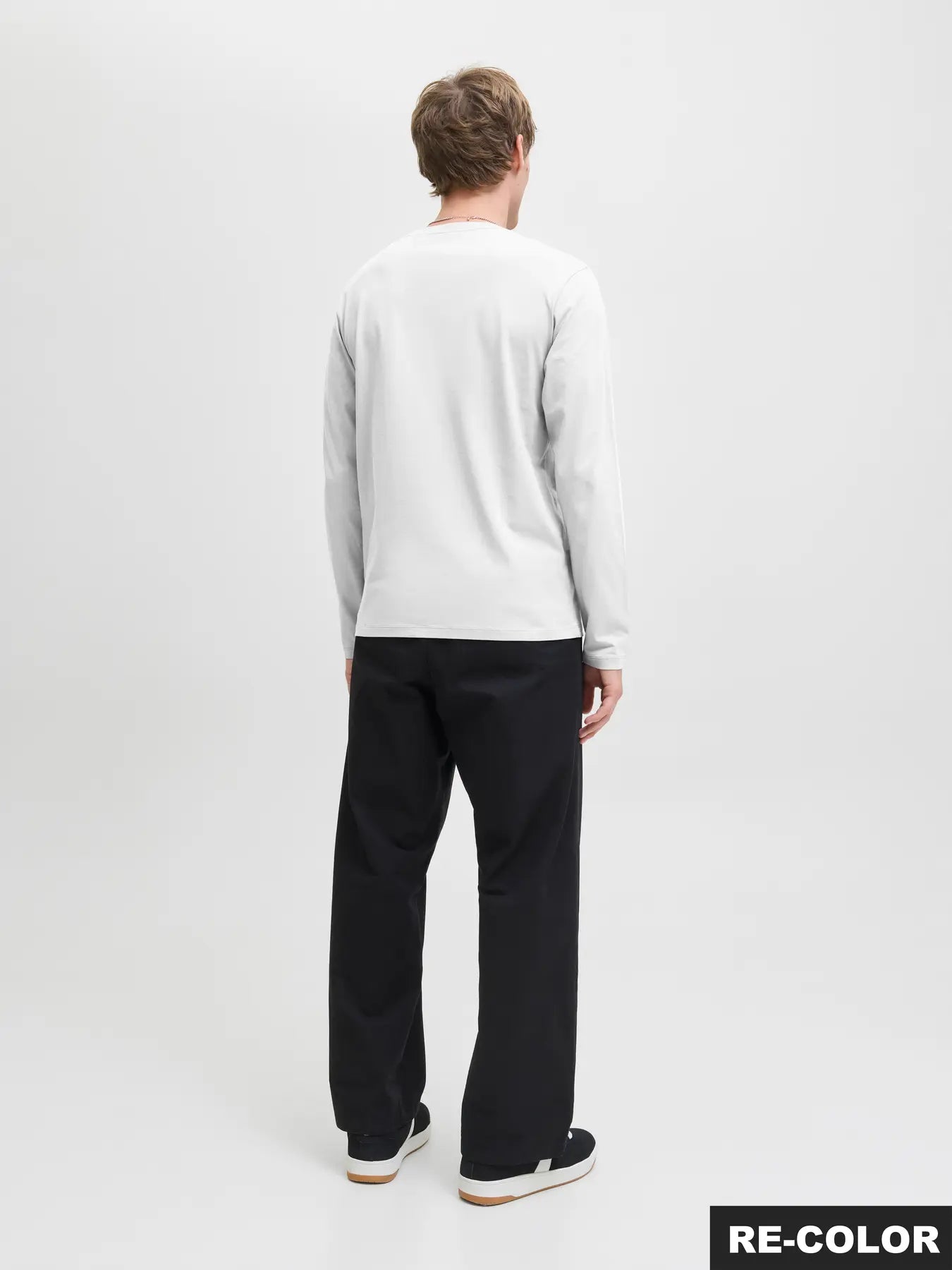 Långärmad t-shirt Organic basic o-neck