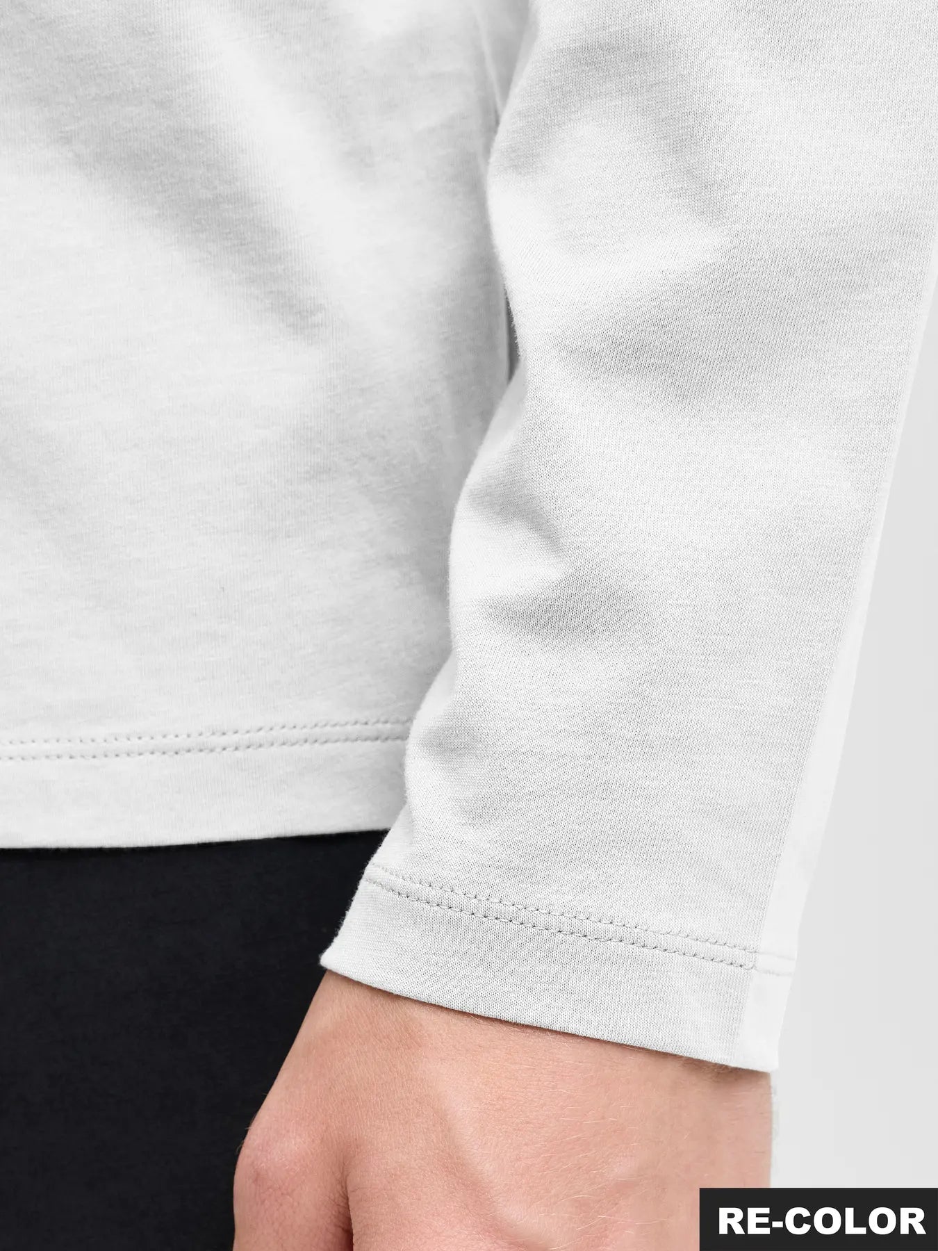 Långärmad t-shirt Organic basic o-neck