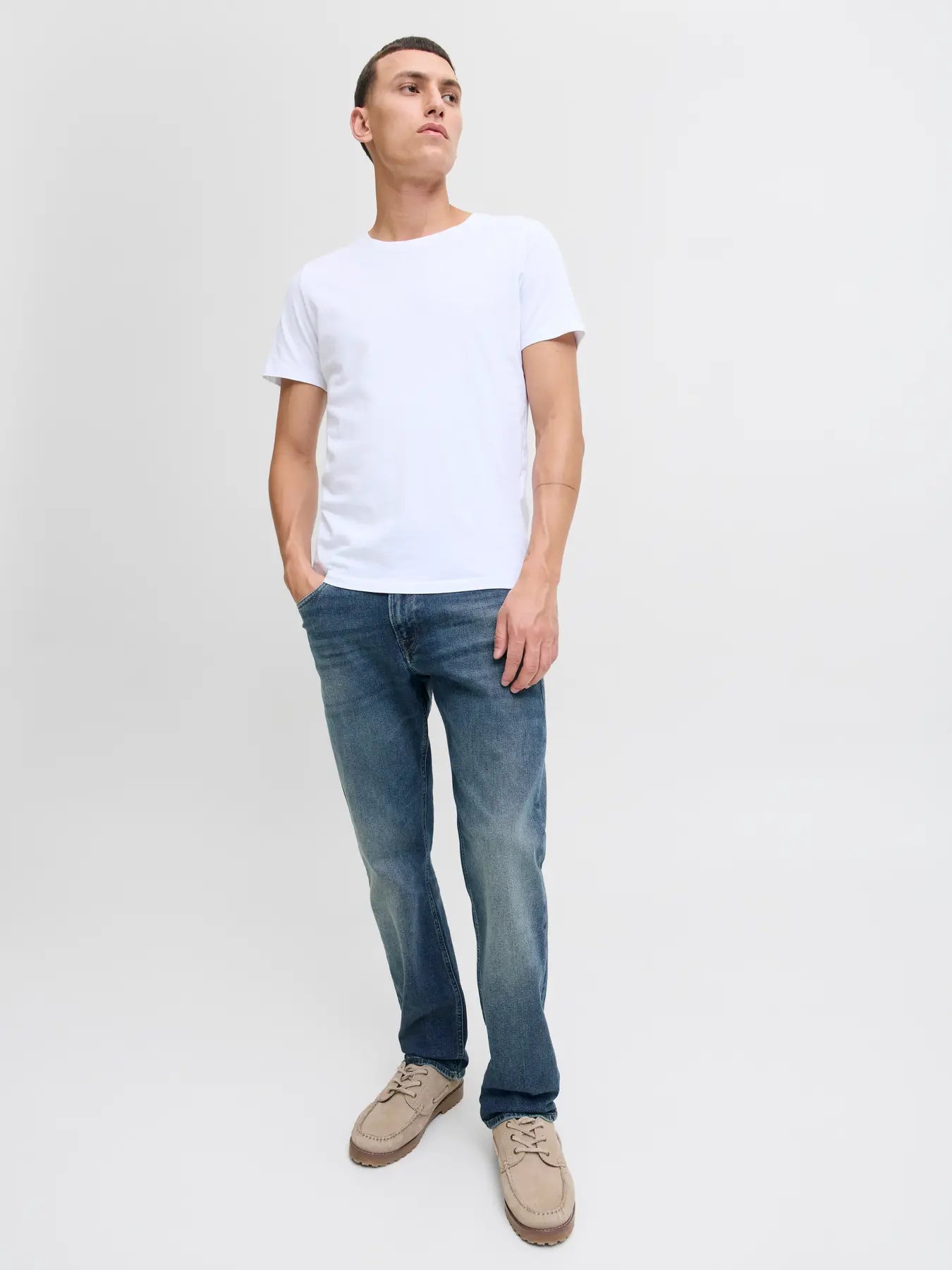 Jeans Clark Original 078, blue denim