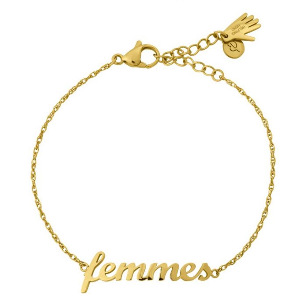 Femme bracelet, gold