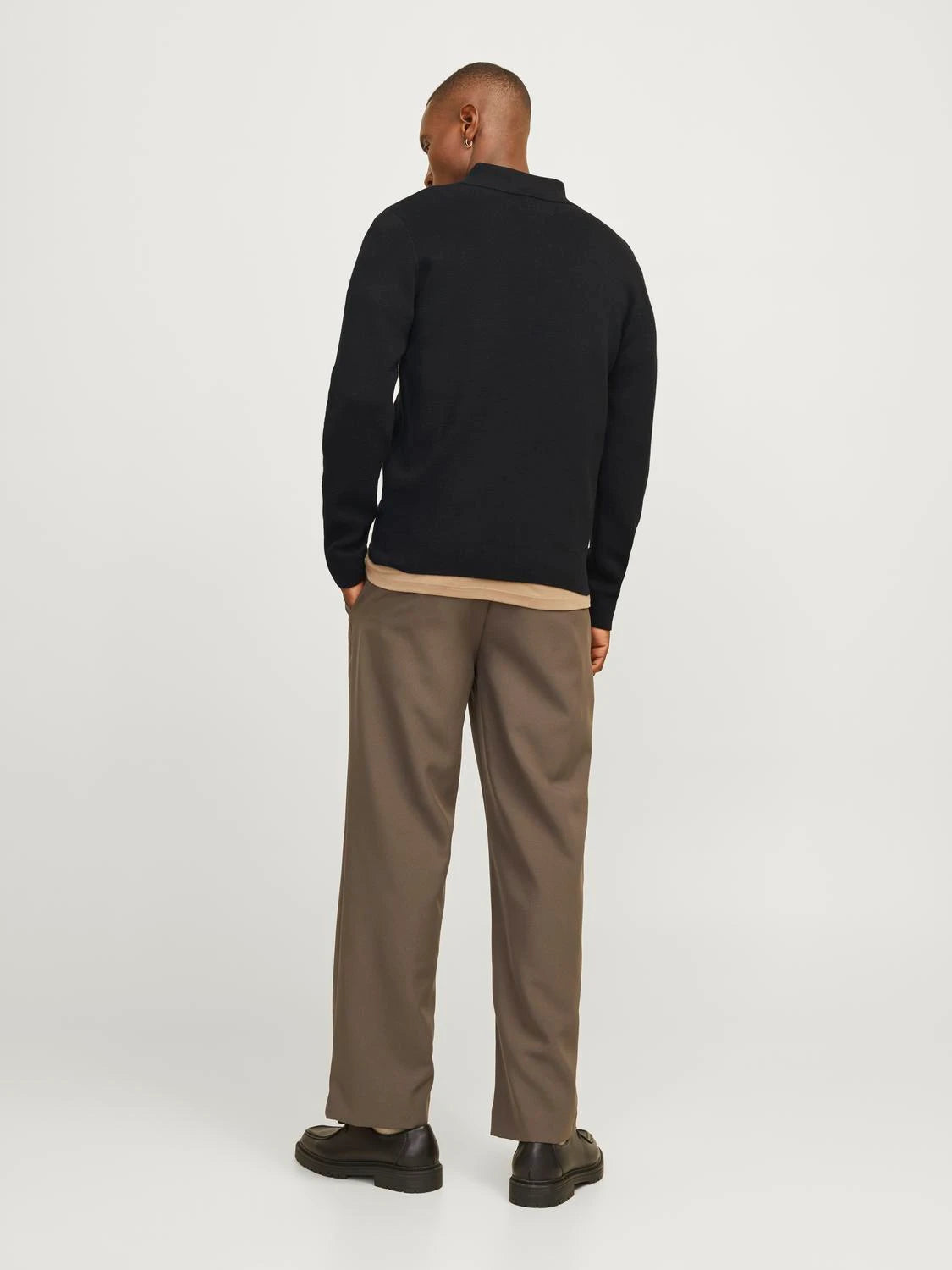 Cardigan Milano stitch, black