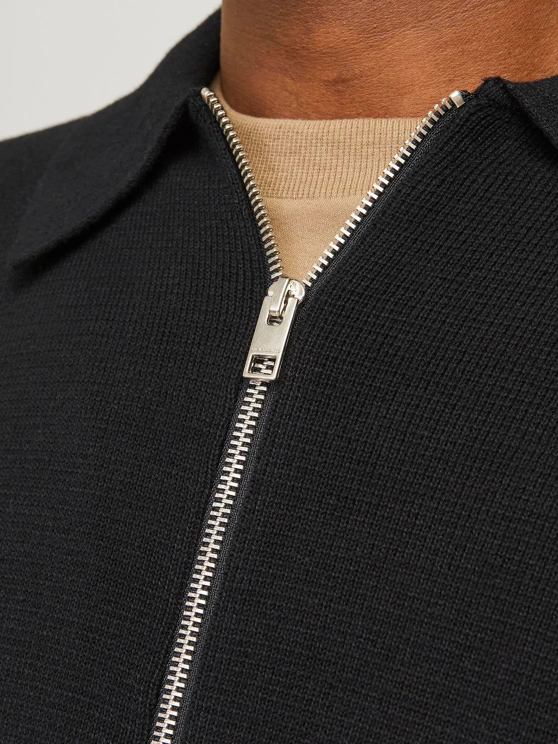 Cardigan Milano stitch, black