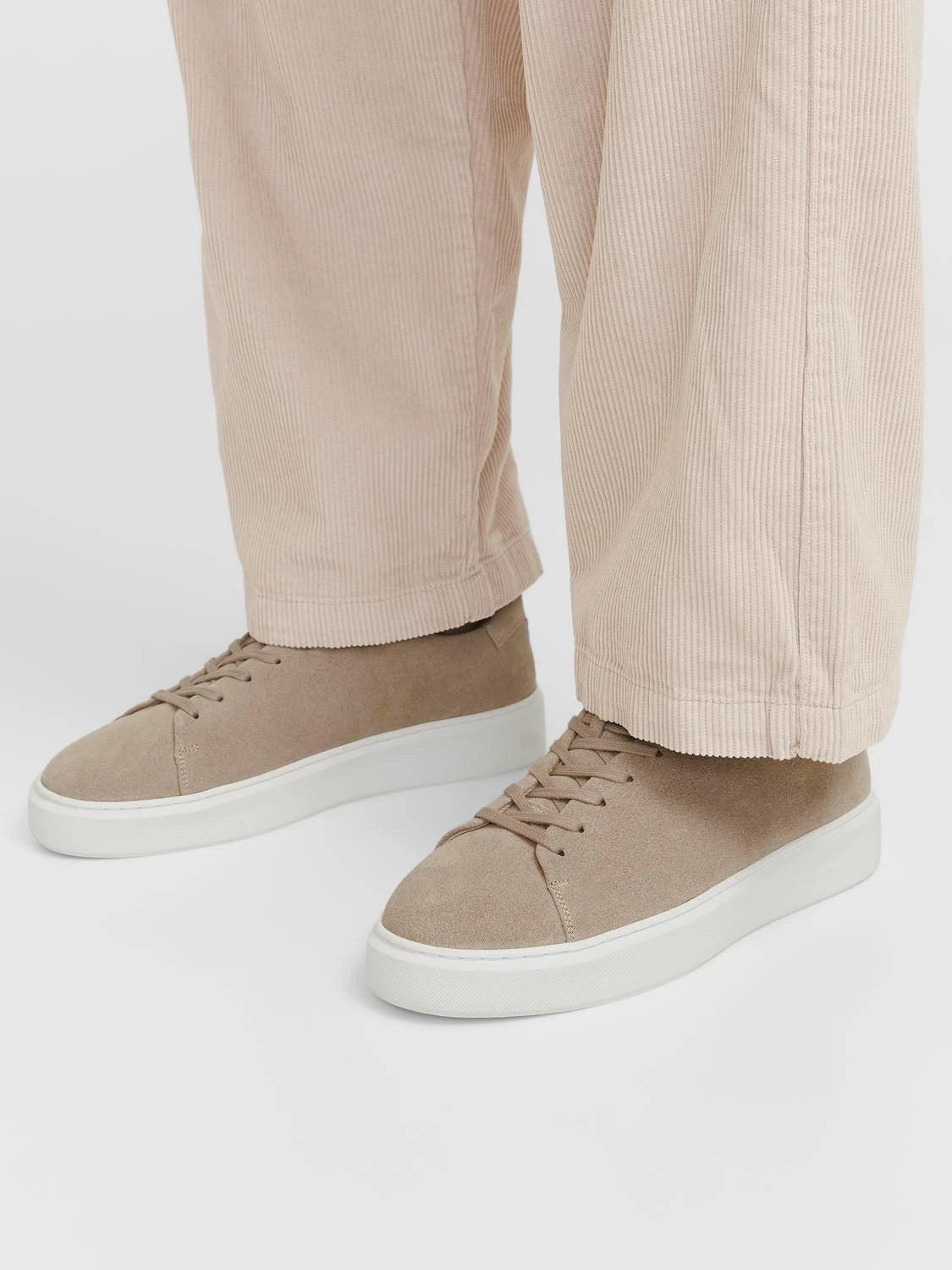 Sneaker Stockholm, plaza taupe suede