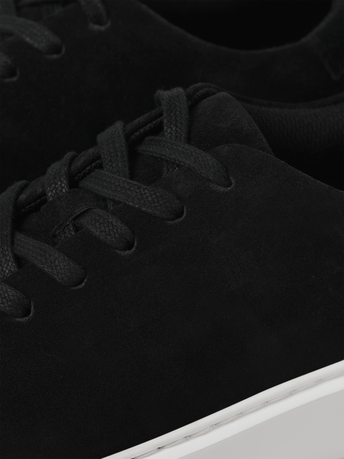 Sneaker Stockholm, black suede