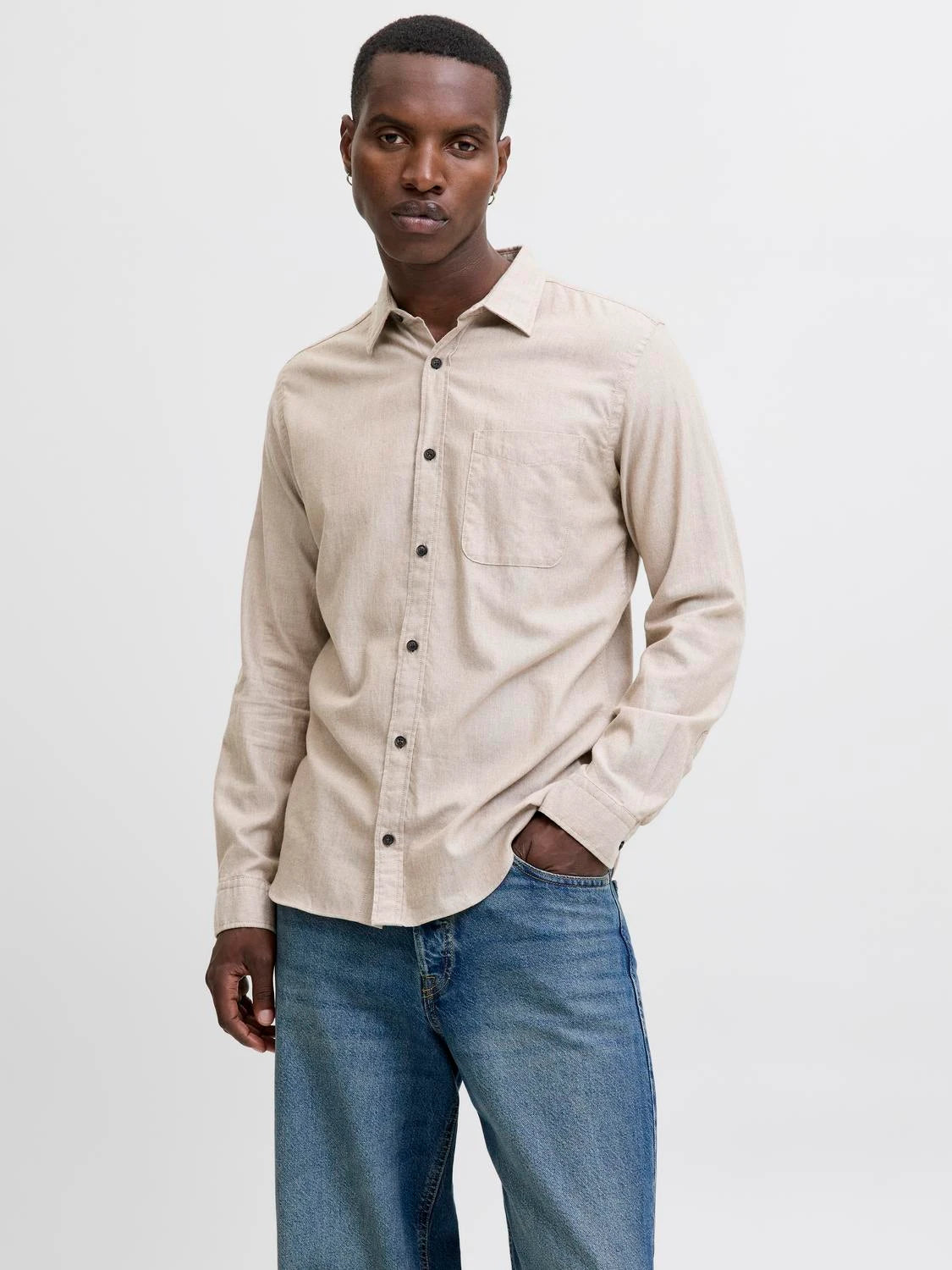Skjorta Classic melange