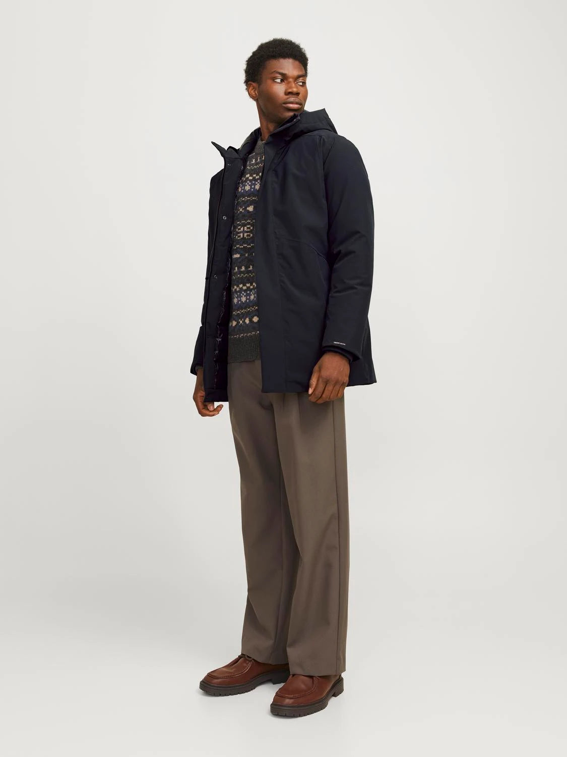 Jacka Keen parka, dark navy