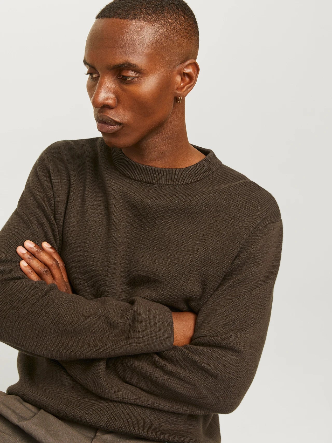 Tröja Milano stitch knit crew neck