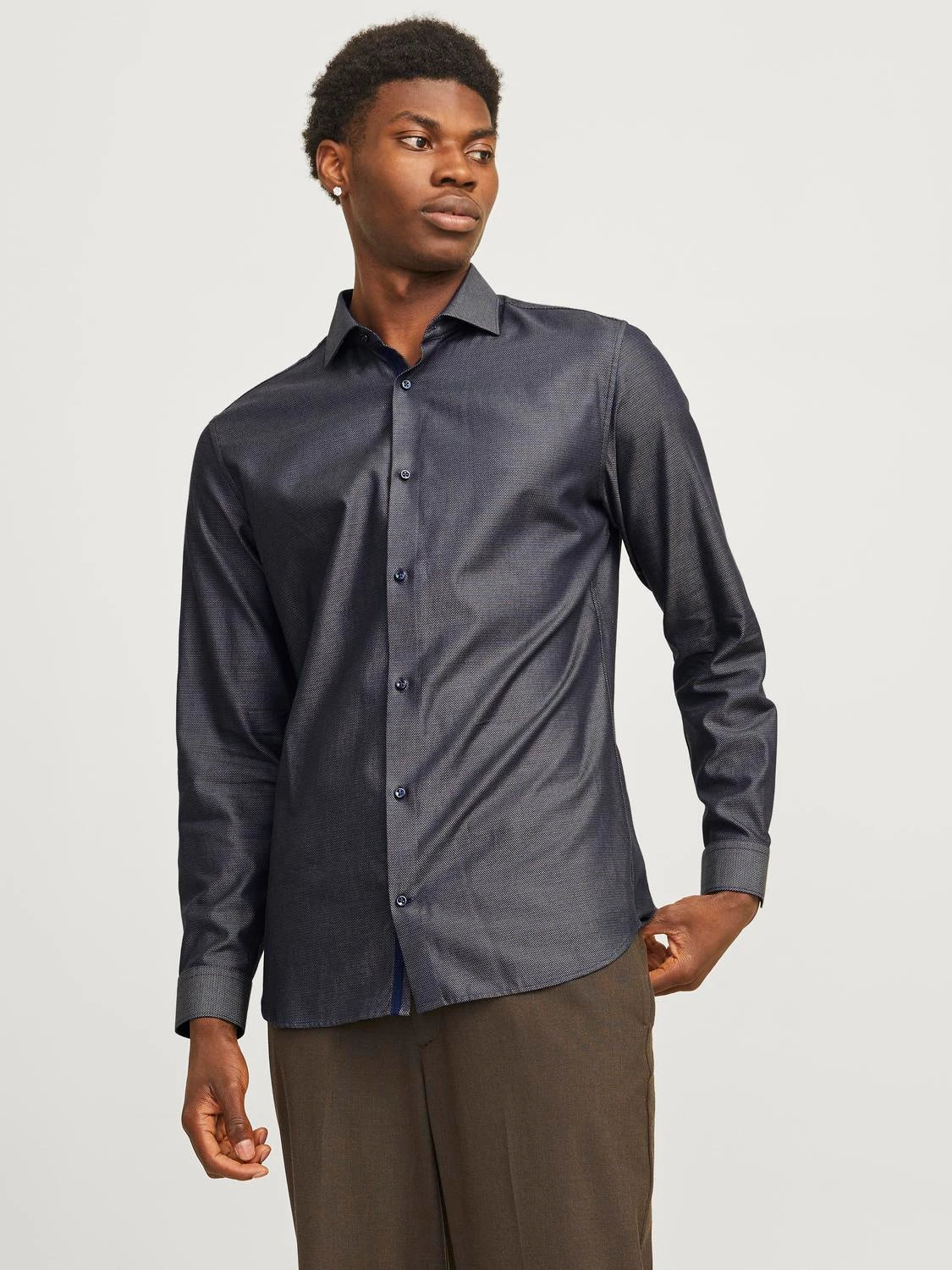 Skjorta Parker detail, true navy