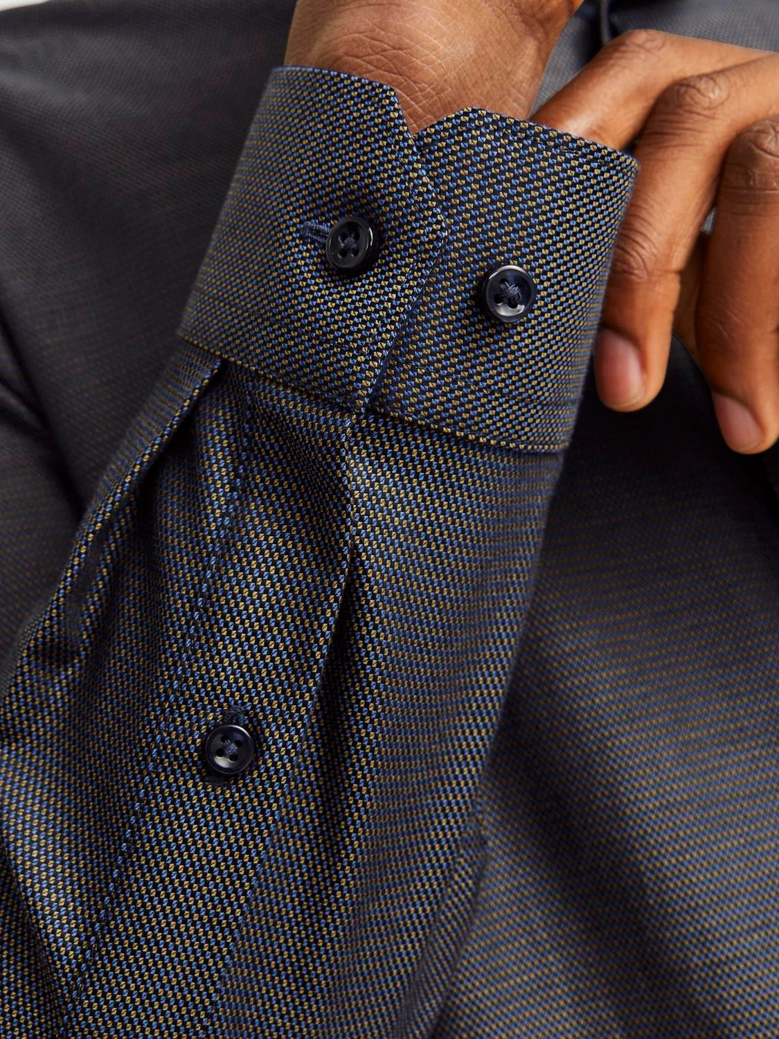 Skjorta Parker detail, true navy