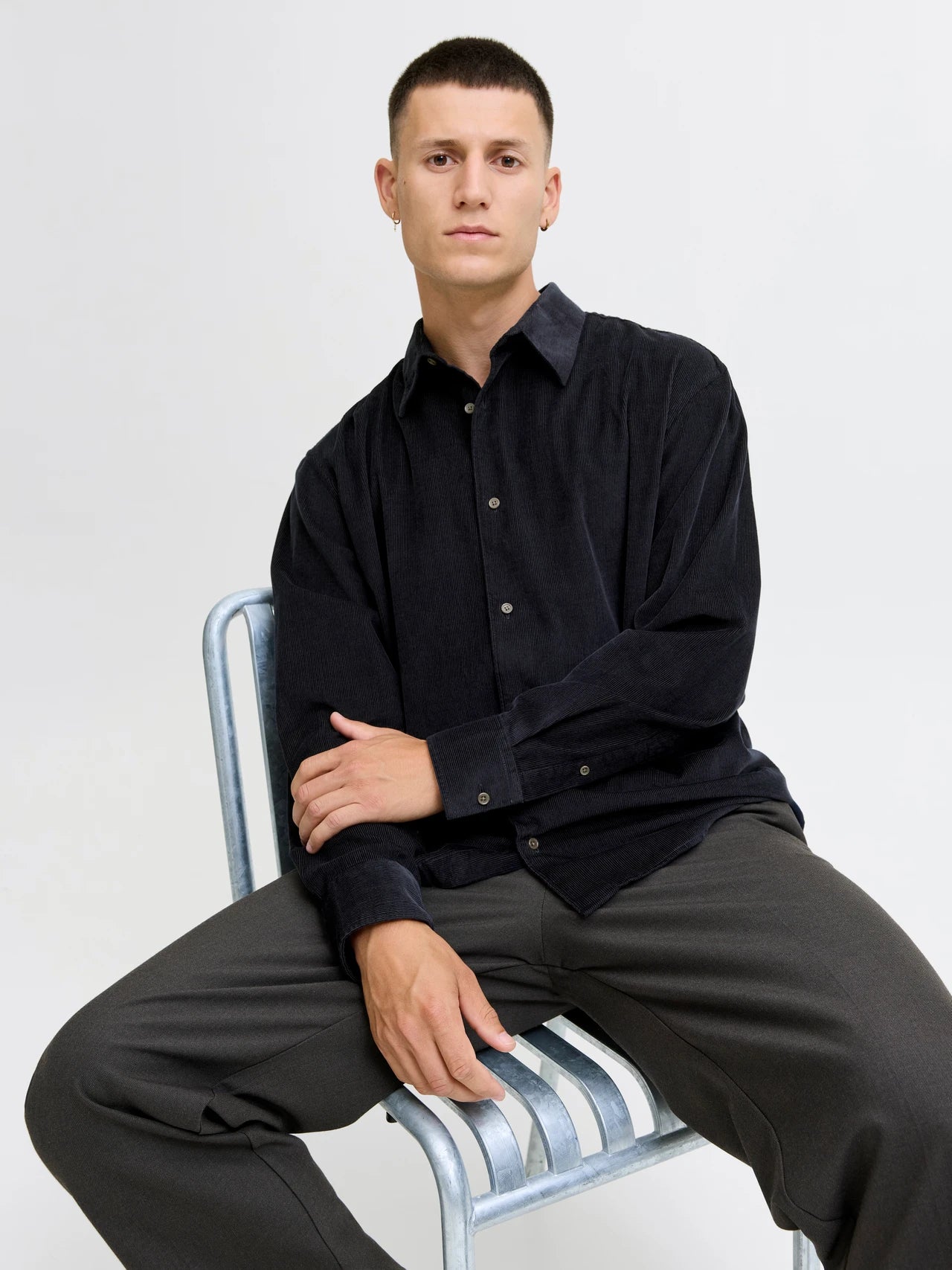Skjorta Cascot corduroy
