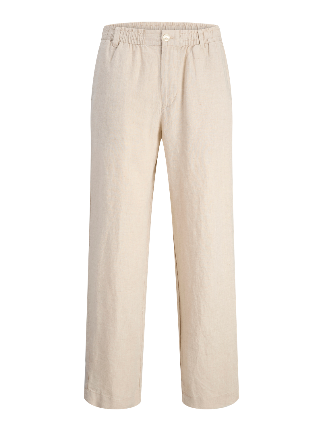 Chinos Karl Lawrence linen, silver lining