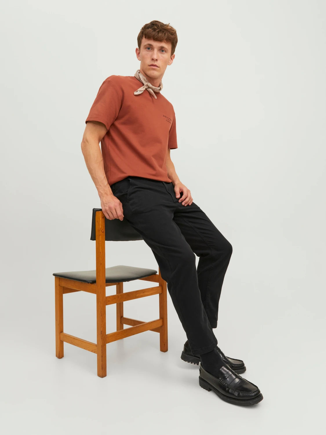 Chinos Ace Harlow, svart